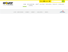 Tablet Screenshot of isover-airtightness.com